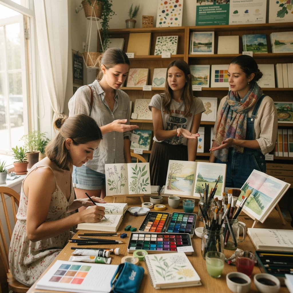 書き心地の良い万年筆とノートのセットが紹介された画像